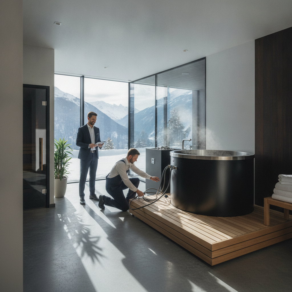 Installing Cold Plunge in Hotel Spa: Seamless Setup Guide