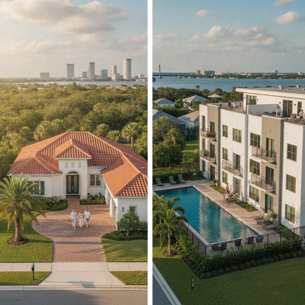 Tampa Bay Single Family Homes vs Townhomes Pros Cons