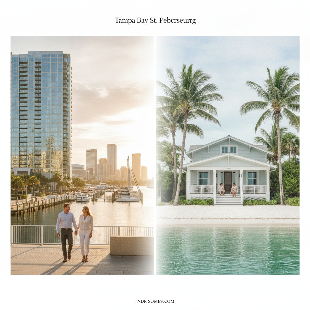 Tampa Bay vs St Petersburg Real Estate: Which Fits You?