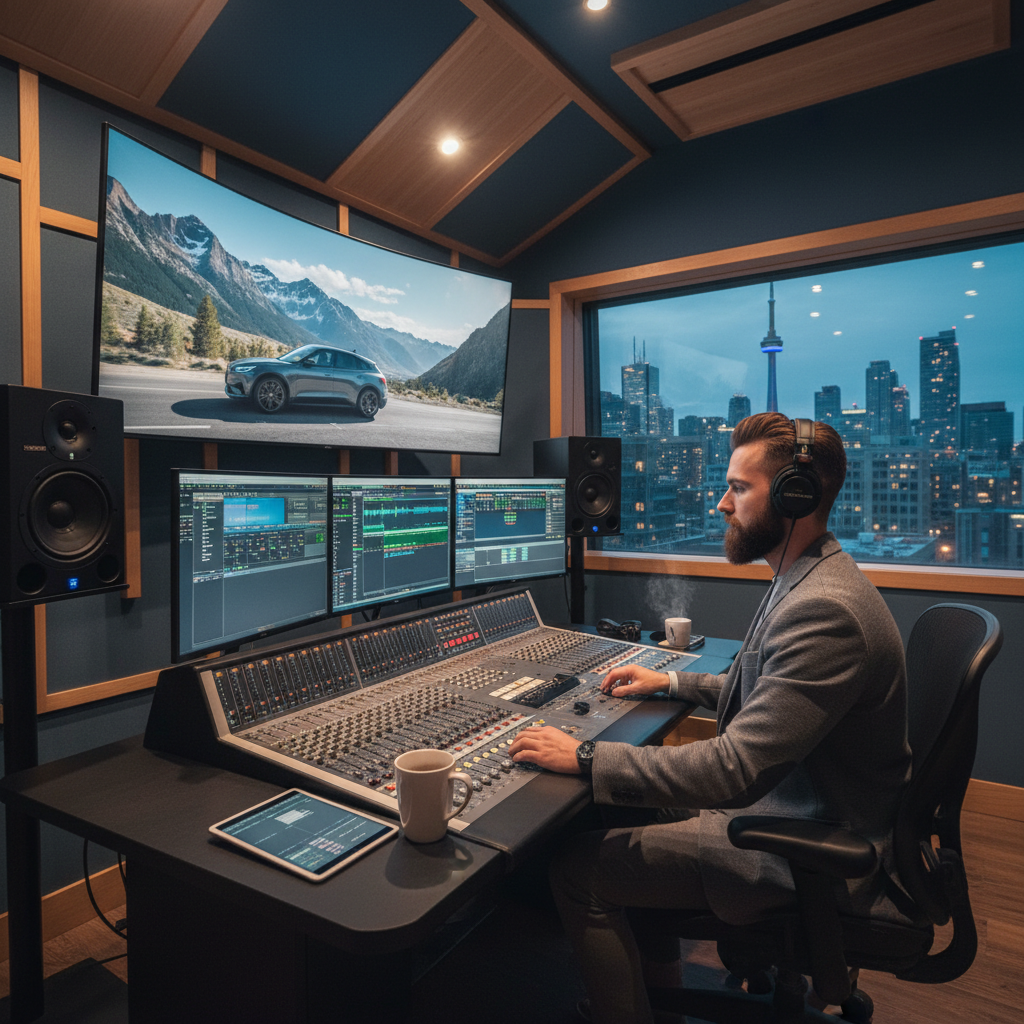 Expert Sound Design Elevates Commercial Video in Canada