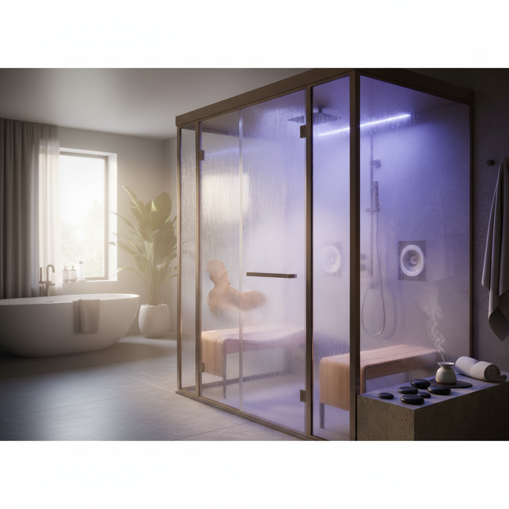 Music Therapy Steam Shower Benefits for Wellness